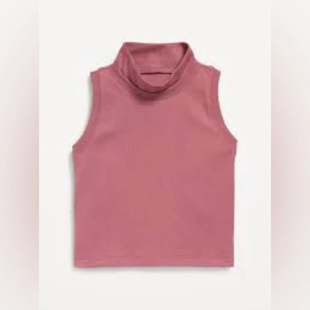 Old Navy Dynamic Fleece Sleeveless Mock-Neck Top for Girls
